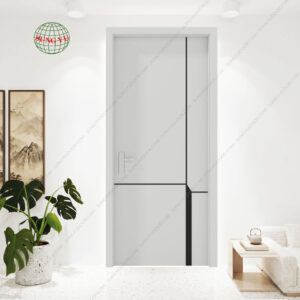 Cửa Nhựa Composite Phôi Đen CNC 01
