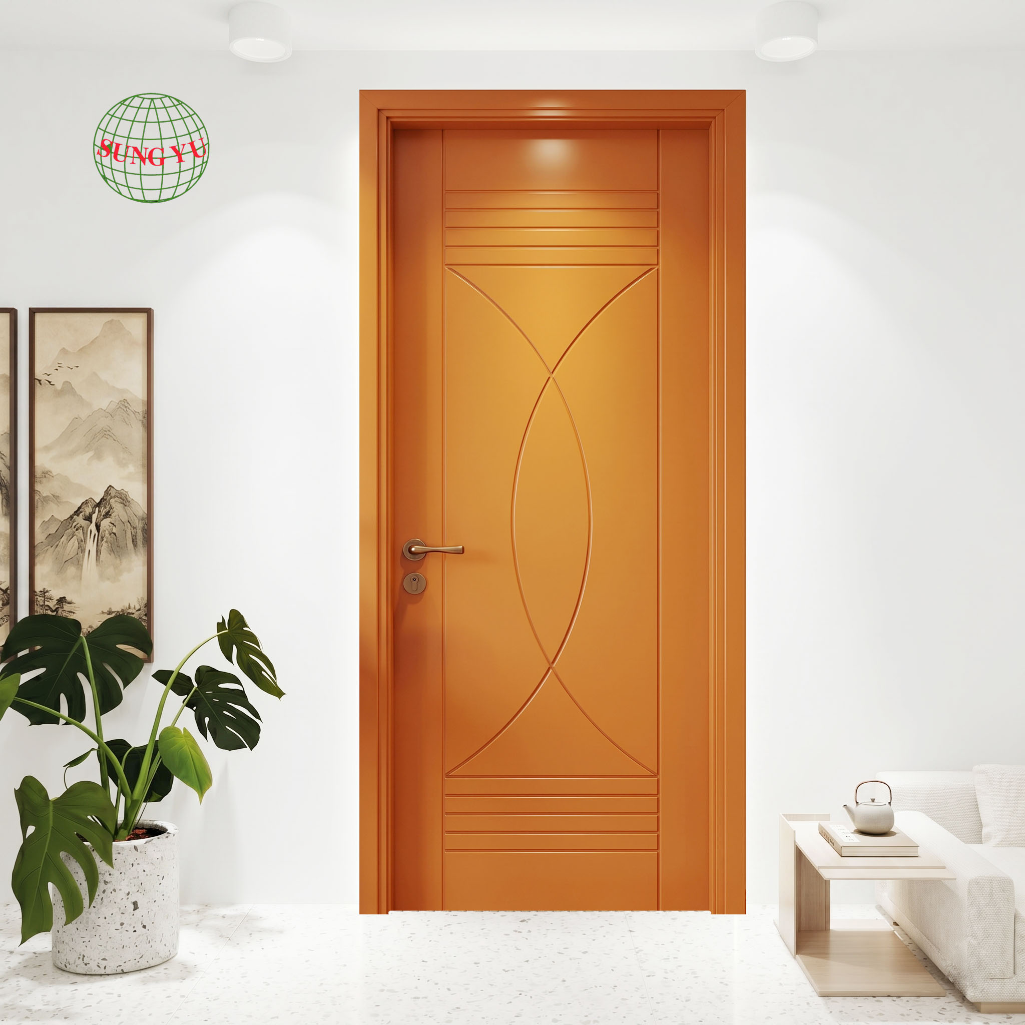 Cửa Nhựa Composite Sơn Pu SYA-03