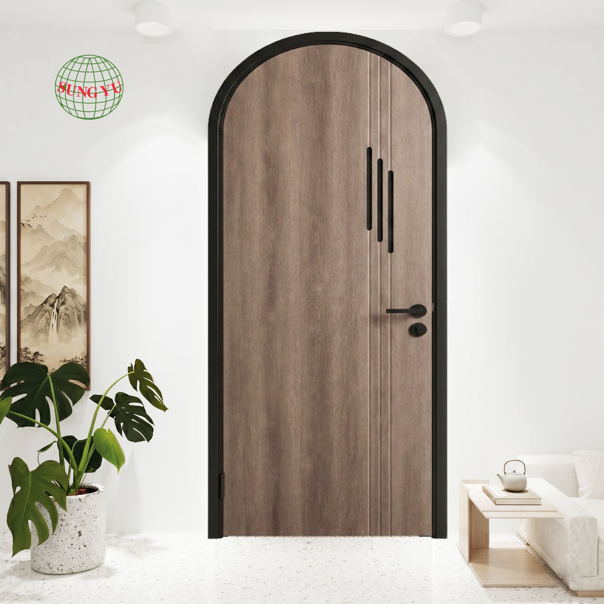 Cửa Vòm Nhựa Composite SYD-02